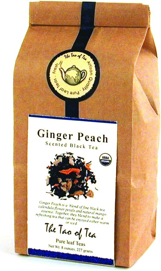 the tao of tea 生姜桃子,8 盎司(约 226.8 克)袋(2 件装)