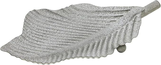 仿古镀锡树叶s 灰色 花器 基底 ka540034-00g 马口铁