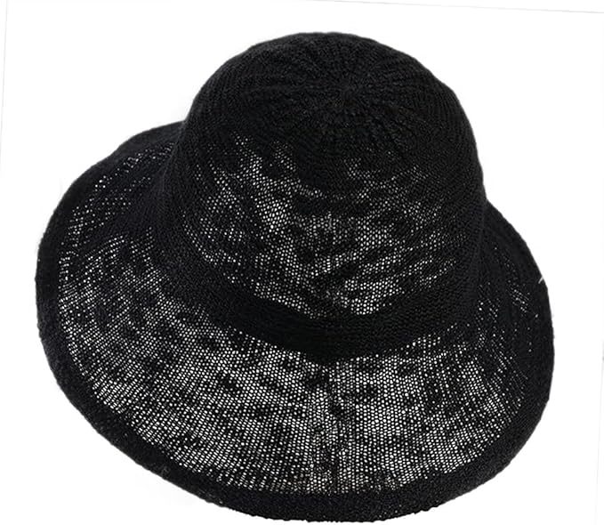 女式*软帽渔夫帽宽帽檐可折叠夏季海滩户外upf 50