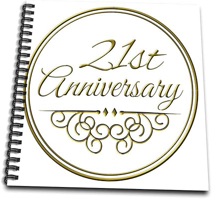 Inspirationzstore Occasions 21周年礼品 金文字为庆祝结婚周年纪念日 21岁married Together 绘本 亚马逊中国 办公用品