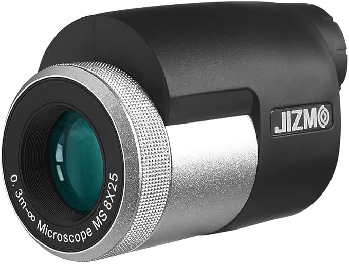 近焦,1 英尺,全多涂层光学镜头 bak4 棱镜,男式礼品宽视角单筒望远镜