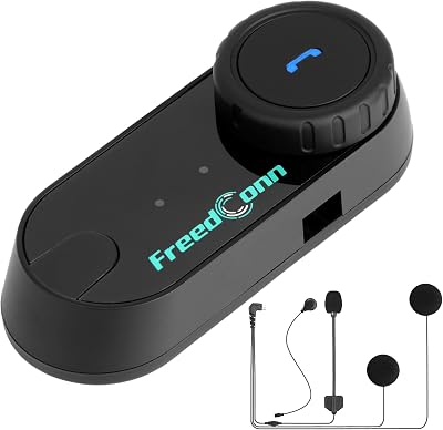 freedconn t-com vb 摩托车蓝牙耳机:摩托车通信系统 bt5.