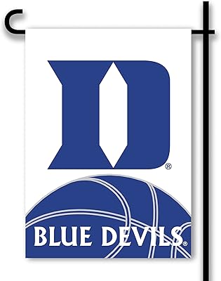 ncaa duke blue devils 双面花园旗,黑色