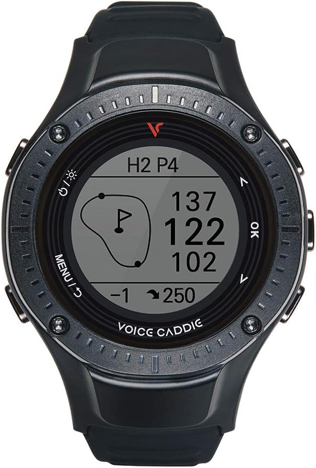 voice caddie 高尔夫导航 高尔夫gps 手表型 g3 测距仪 黑色