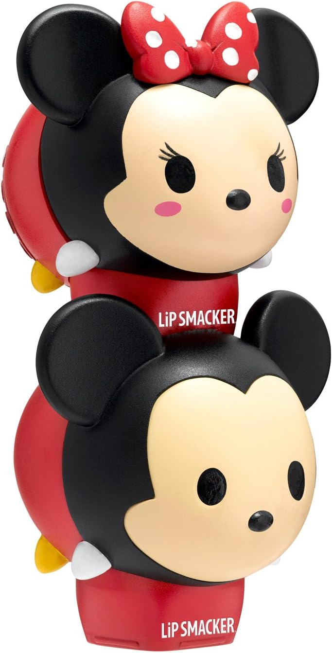 lip smacker 迪士尼tsum tsum 润唇膏 米奇和米妮卡通样式 棉花糖&