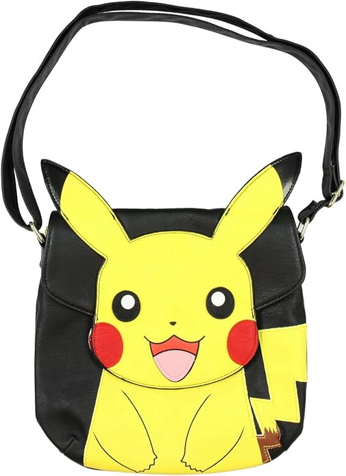 loungefly 口袋妖怪皮卡丘 face 斜挎包