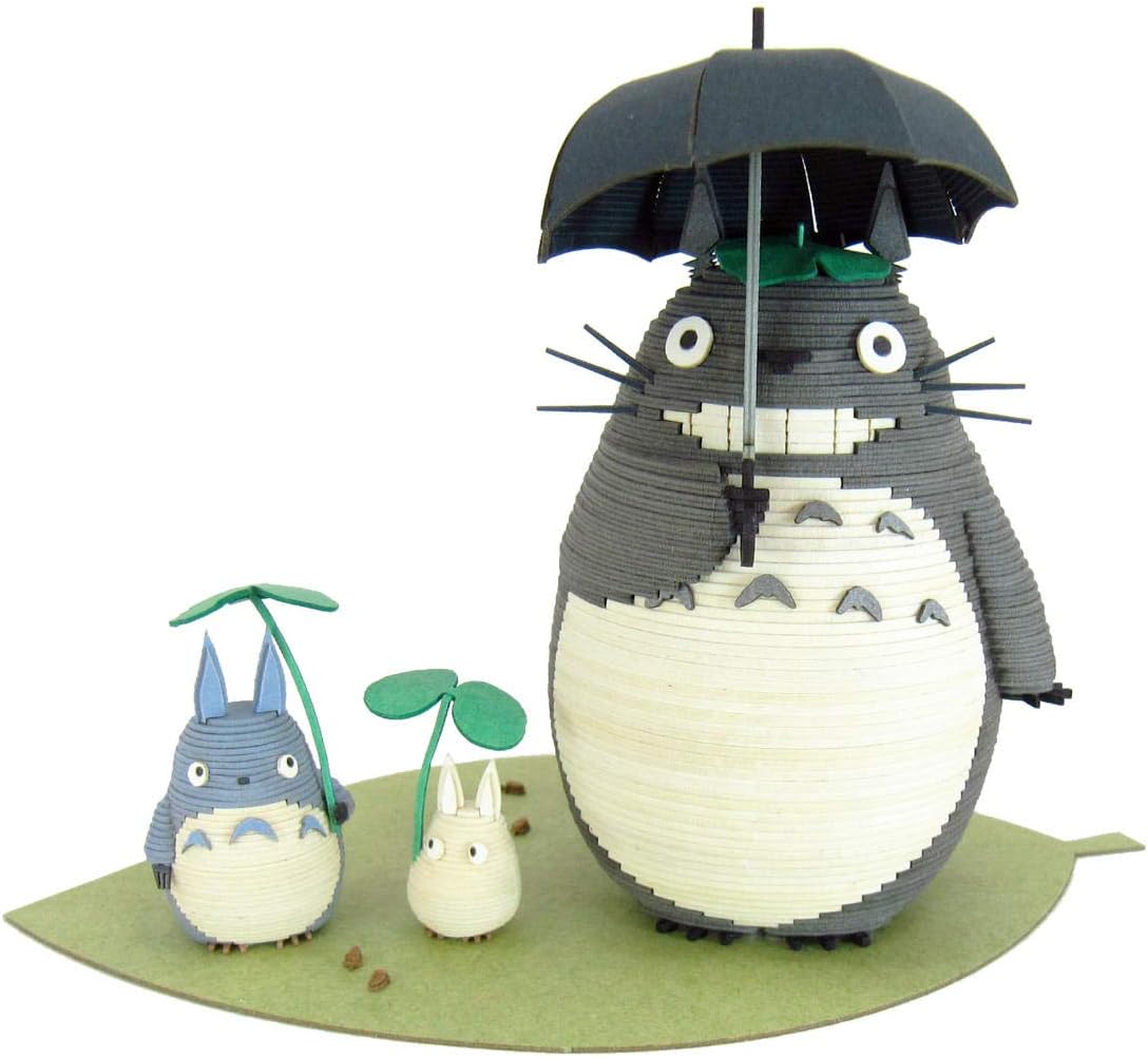 sankei 迷你纸模型 吉卜力工作室系列 龙猫 龙猫 非比例 纸模型 mk07