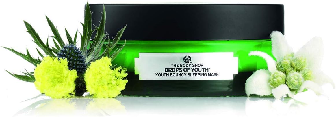 The Body Shop Drops Of Youth 弹性睡眠面膜 3 1 盎司 亚马逊中国 美容化妆