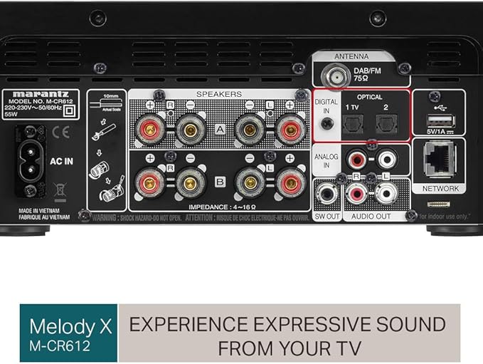 Marantz 马兰士 M-CR612 带功放 CD播放器 ￥3205.12