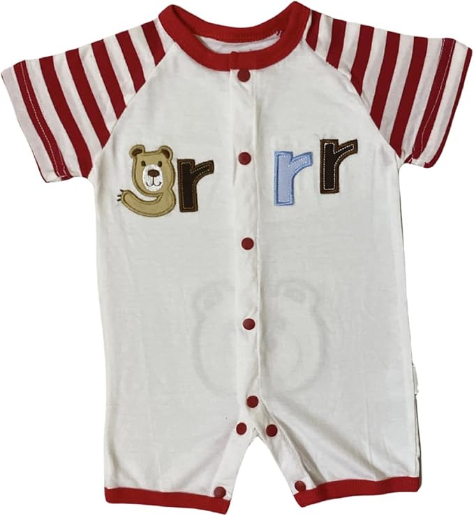 babyboyclothes babygirlclothes 婴儿连体裤 新生儿 - 3 个月大熊 59