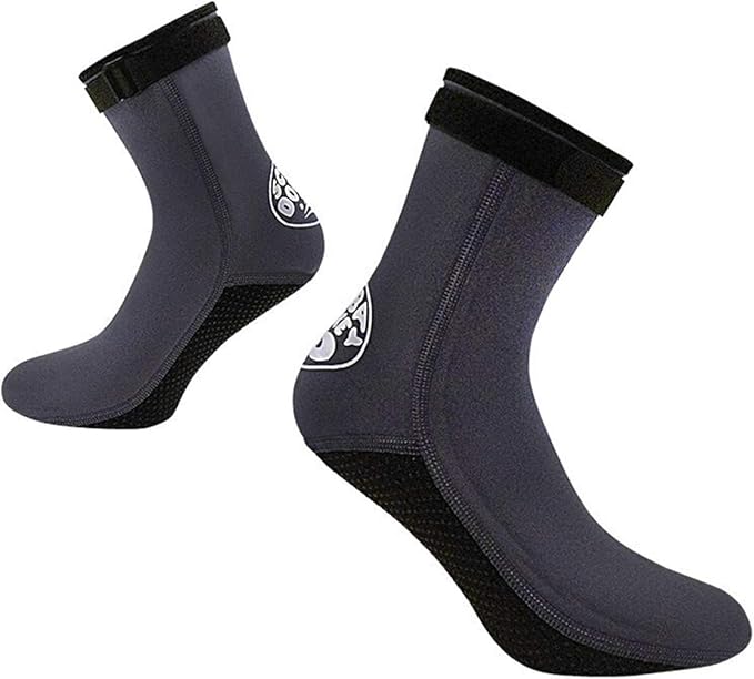 ruixib 3 毫米氯丁橡胶潜水袜保暖弹性沙滩水袜潜水服靴脚袜保暖冲浪