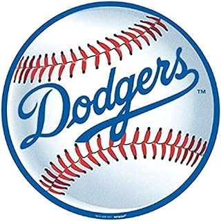 amscan 洛杉矶道奇队美国职业棒球大联盟系列镂空,派对装饰,6 克拉