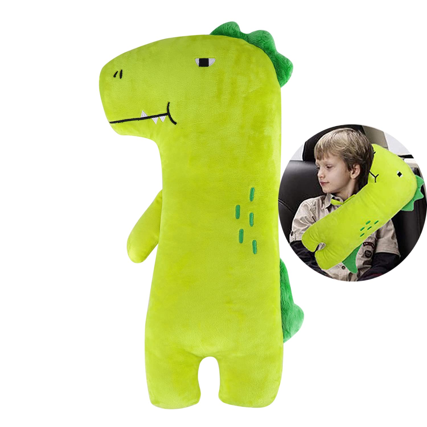 Child car Seat * Car with Cover * Child with Pillow * Soft stuffed animal with cover * Travel with Pillow * Padded car head pillow Neck Support Pillow Shoulder pad Suitable for children adults