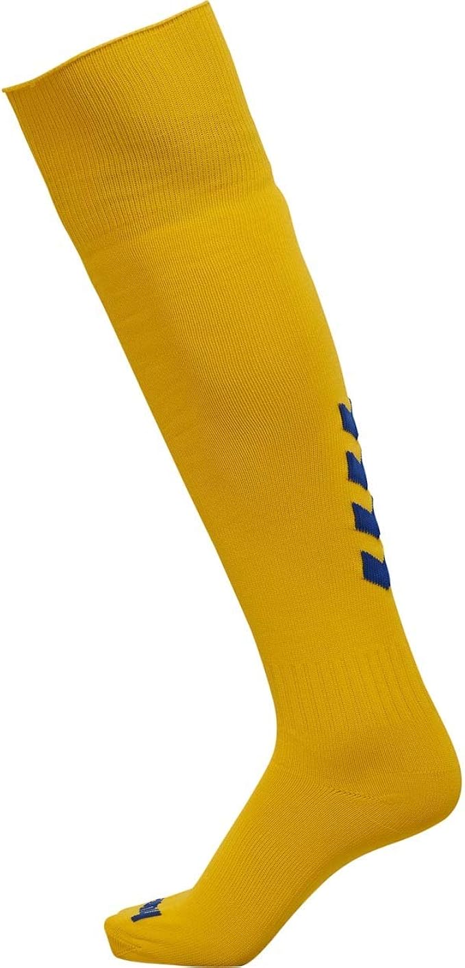 hummel hmlpromo 儿童足球袜 sports yellow/true 蓝色 31 : 亚马逊
