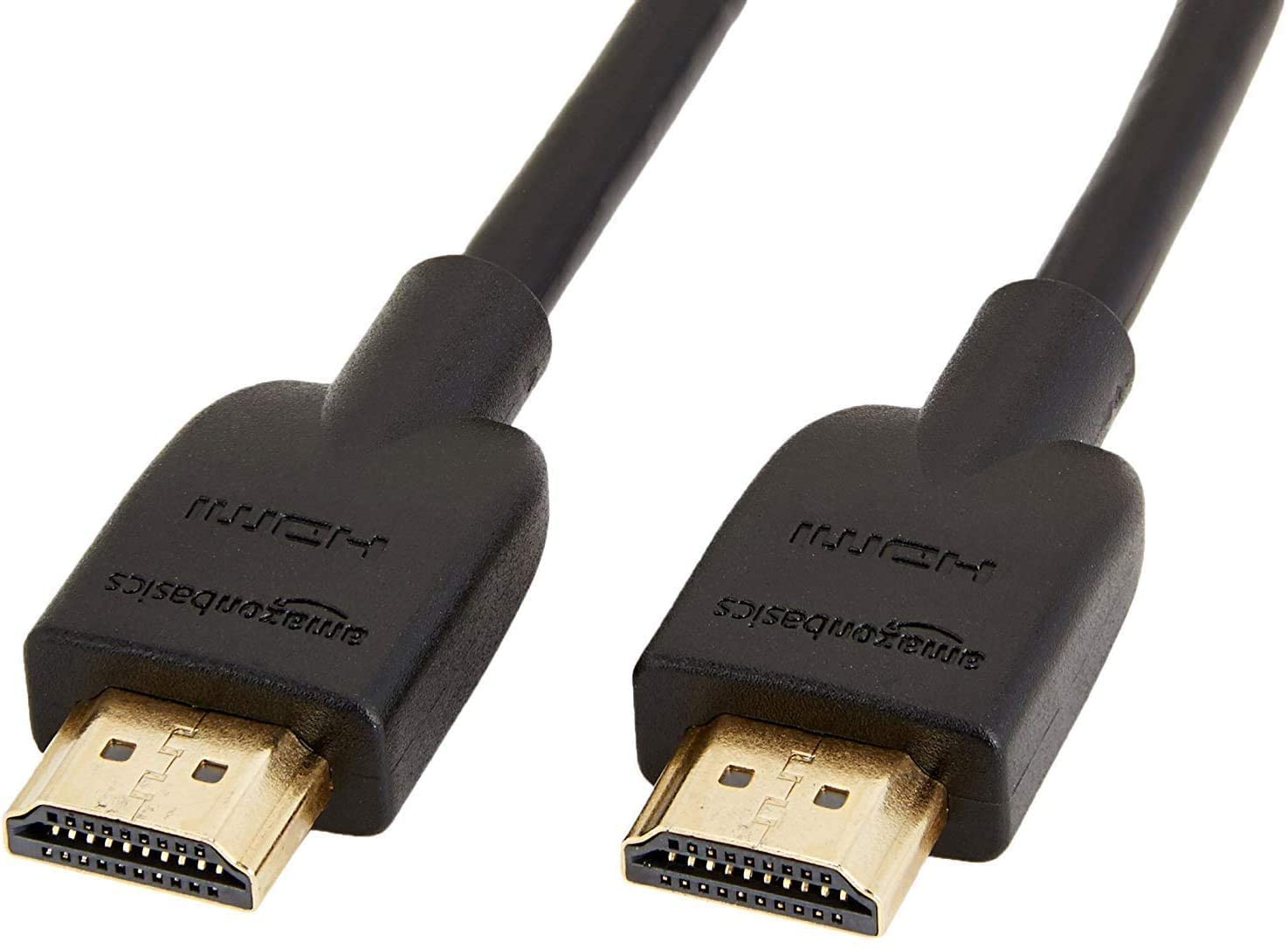 Amazon Basics CL3 rated high speed HDMI cable (18 Gbps, 4K/60Hz) - 6 feet (about 1.82 meters), 2 pieces