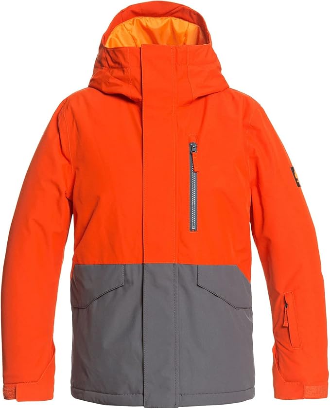 quiksilver kids 男童纯色夹克(大孩子) pureed pumpkin x-large