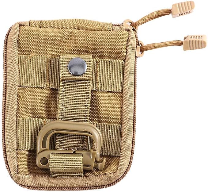 minlia 耐用户外 molle 迷彩战术包,便携式多功能腰带包运动包