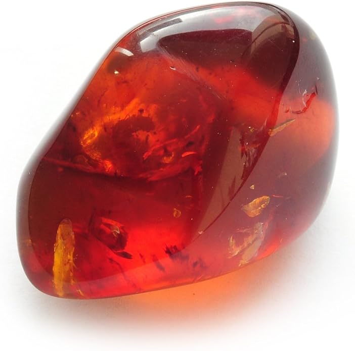 秀玉阁 缅甸天然血珀琥珀裸石挂件