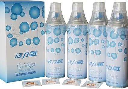 艾润活力氧 便携式氧气瓶氧气罐柚子味套装 4瓶装 0 55l 特 个护健康 亚马逊中国