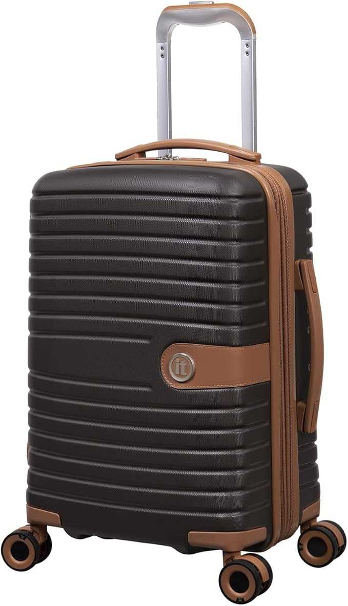 it luggage encompass 21 英寸硬壳便携 8 轮可扩展转盘, 咖啡豆色