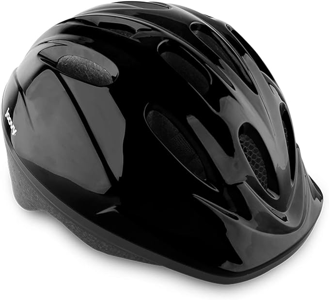 joovy noodle 多功能运动头盔 xs-s,儿童可调节自行车头盔,黑色