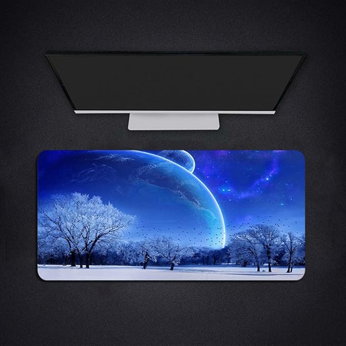 游戏鼠标垫,加长大鼠标垫桌垫,缝边鼠标垫,长防滑橡胶底座鼠标垫桌垫