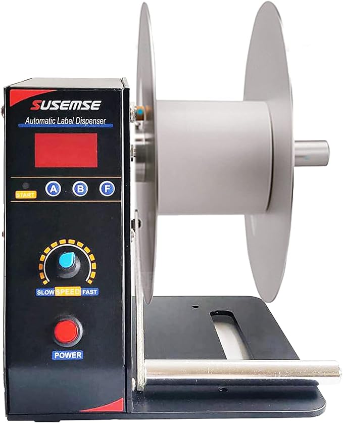 cikiter label rewinder 185 毫米标签倒线机 自动标签收线机 (标签倒