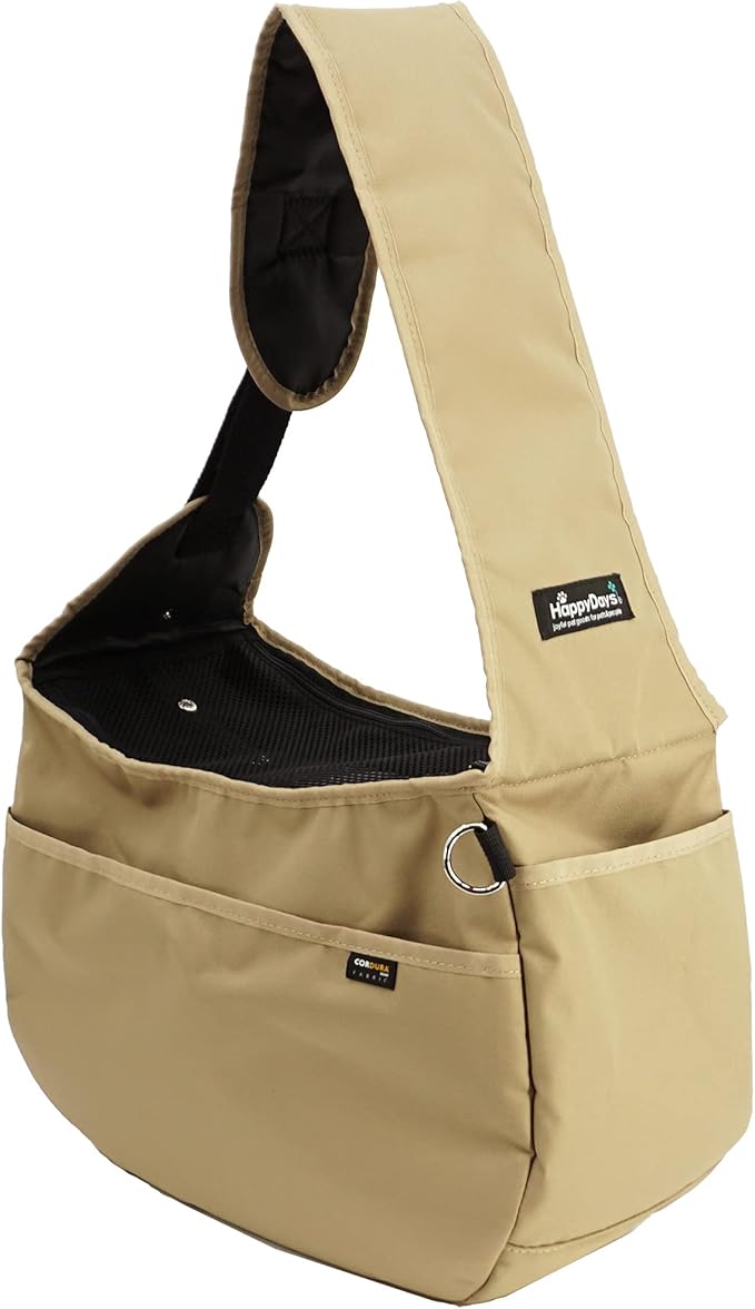 happydays 宠物用 背带包 牛奶茶