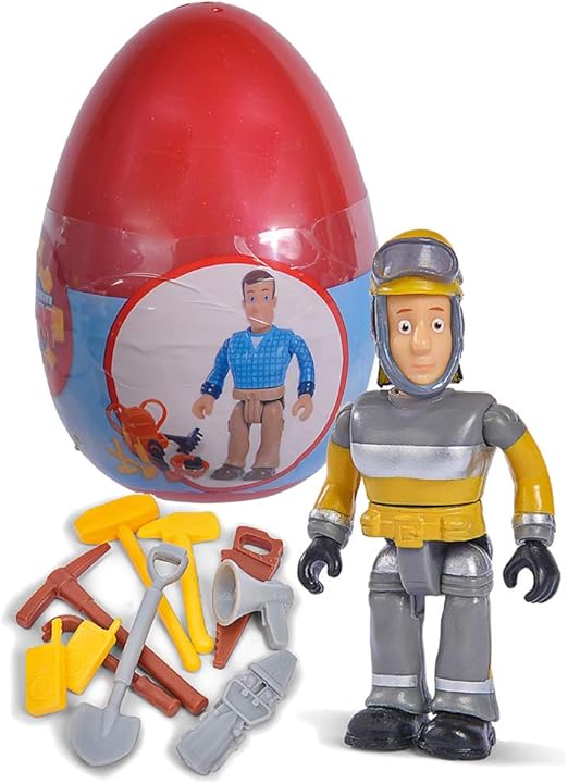 simba 109251056 – 消防员山姆 单个人偶,带配件 iii / 6 个分类