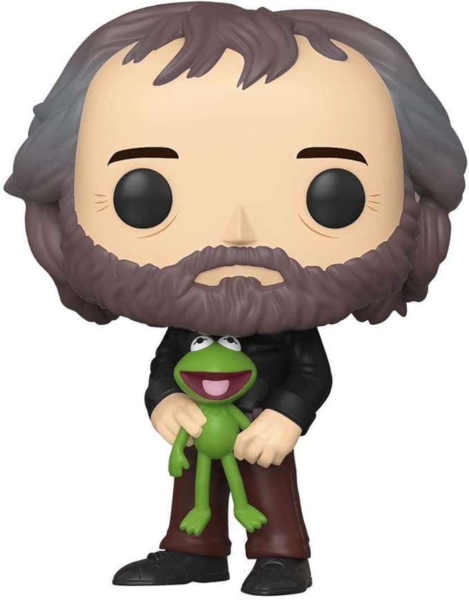 funko 37287 pop icons jim henson with kermit 收藏模型,多色