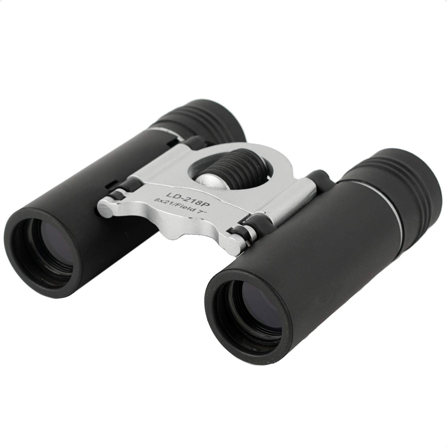mizar(mizar) 双筒望远镜 8倍 21mm 口径 屋脊棱镜式 紧凑型 银色 ld