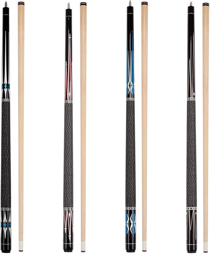 3 厘米)2 件套加拿大枫木硬木台球球杆,适合男士/女士,非常适合家庭或