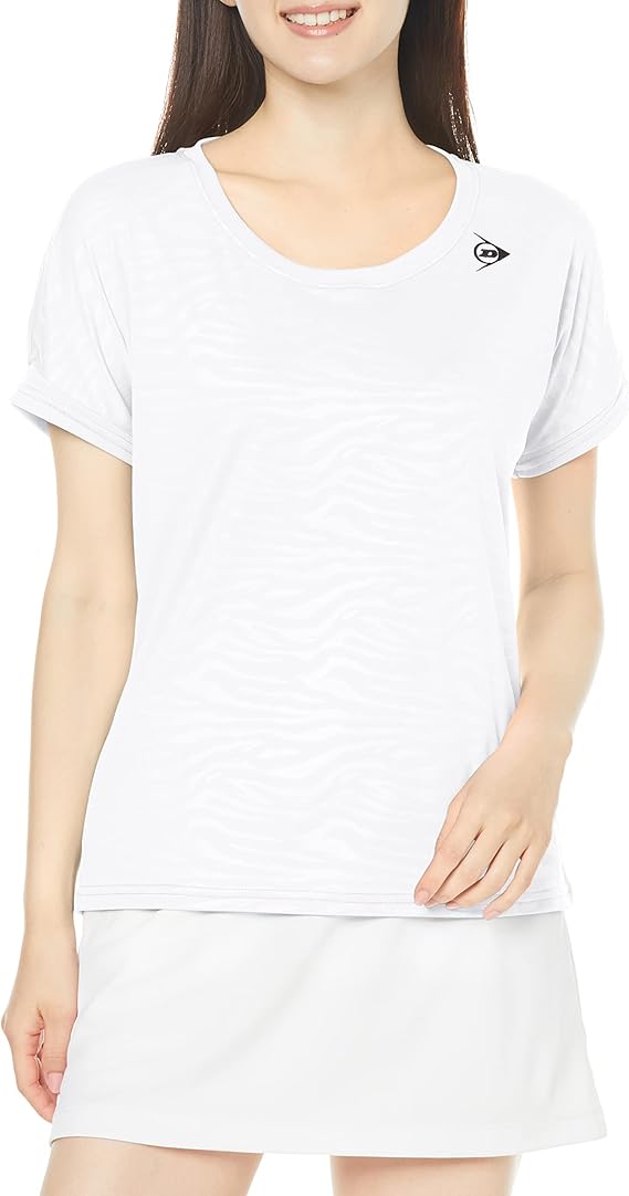 dunlop 邓禄普 羽毛球 短袖比赛衫 nba认证 吸水 速干 uv dap-1221w