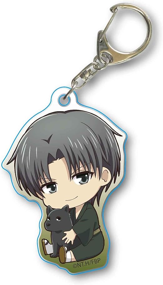 水果篮子草摩紫吴挤压亚克力钥匙扣 玩具 亚马逊中国