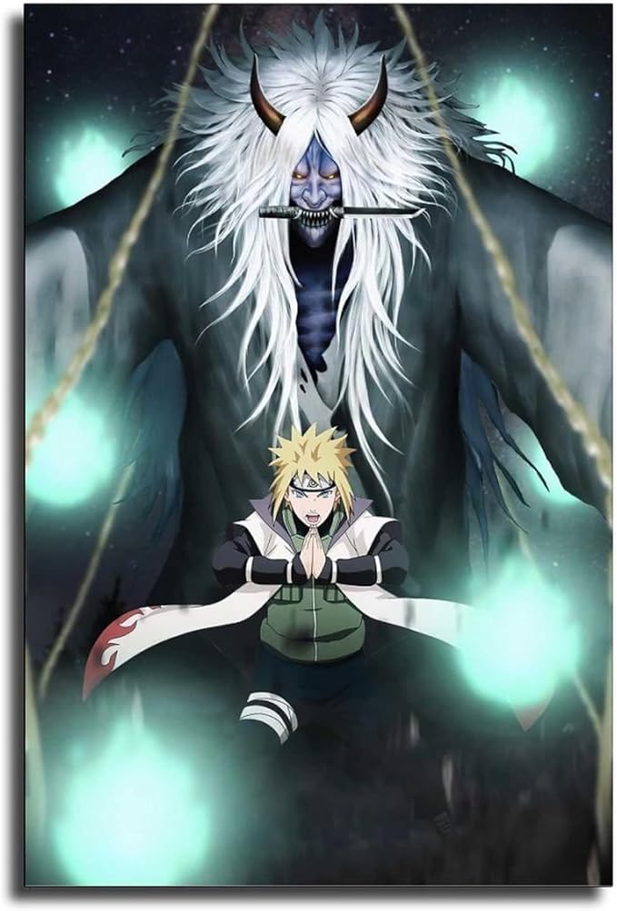 namikaze minato 海报日本漫画个性动漫装饰绘画创意墙壁艺术帆布海报