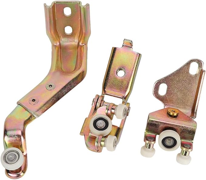 滑动门滚轮,汽车右侧滑动门滚柱导轨套装适合梅赛德斯短跑运动员 1995