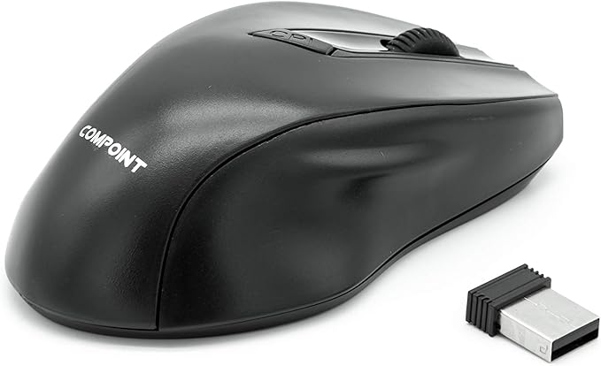 dynamode compoint 2.4g 无线三键光学鼠标 - 黑色