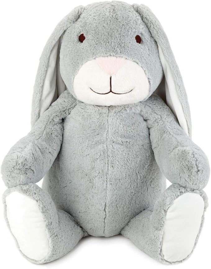 hmk hallmark 灰色兔子 大型填充动物