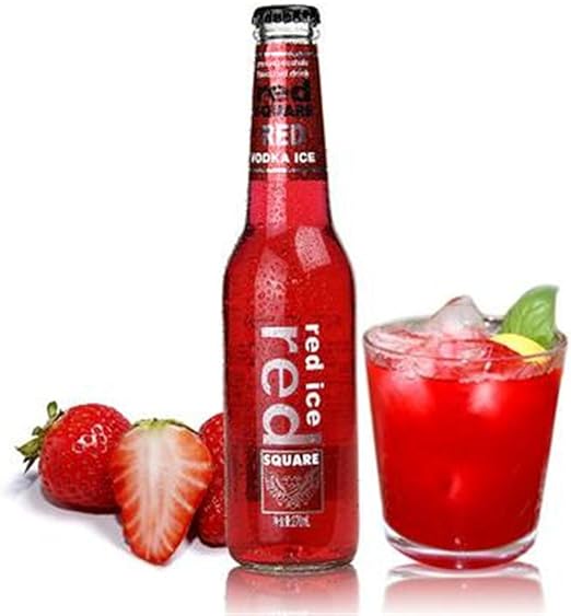红广场 red square 红冰(red ice)270ml*4(整盒) 伏特加鸡尾酒