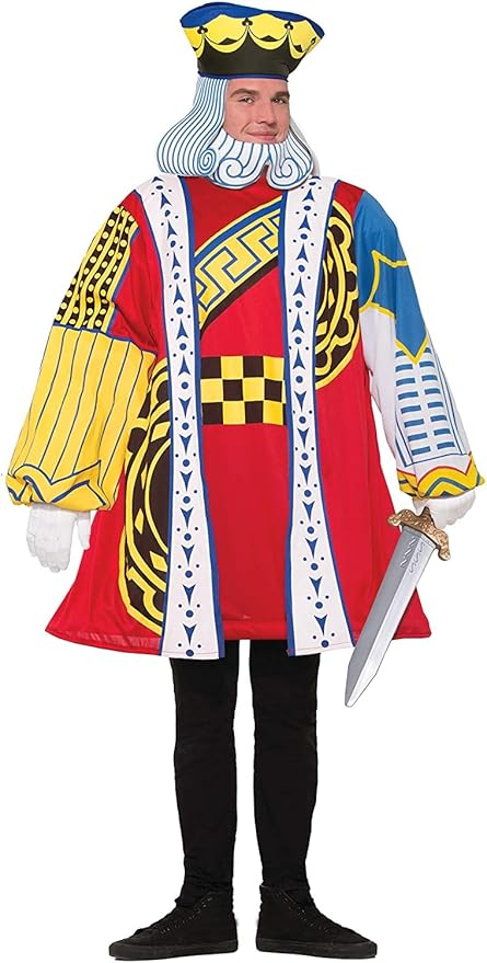 成人卡国王服装 14 years to 18 years 多色 uk 42-44 多色