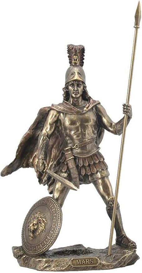sale - mars/ares statue sculpture - roman god of war