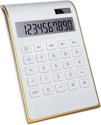solar gold 计算器标准功能桌面计算器 lcd 10 位数字桌面计算器 适用