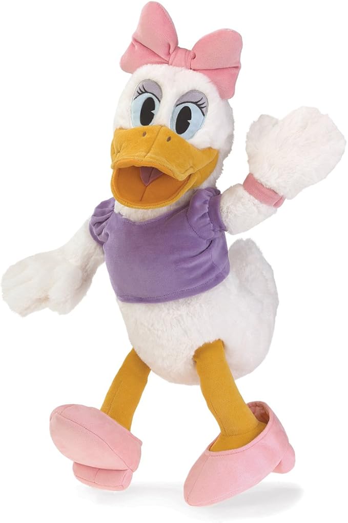 folkmanis daisy duck disney 人物手偶