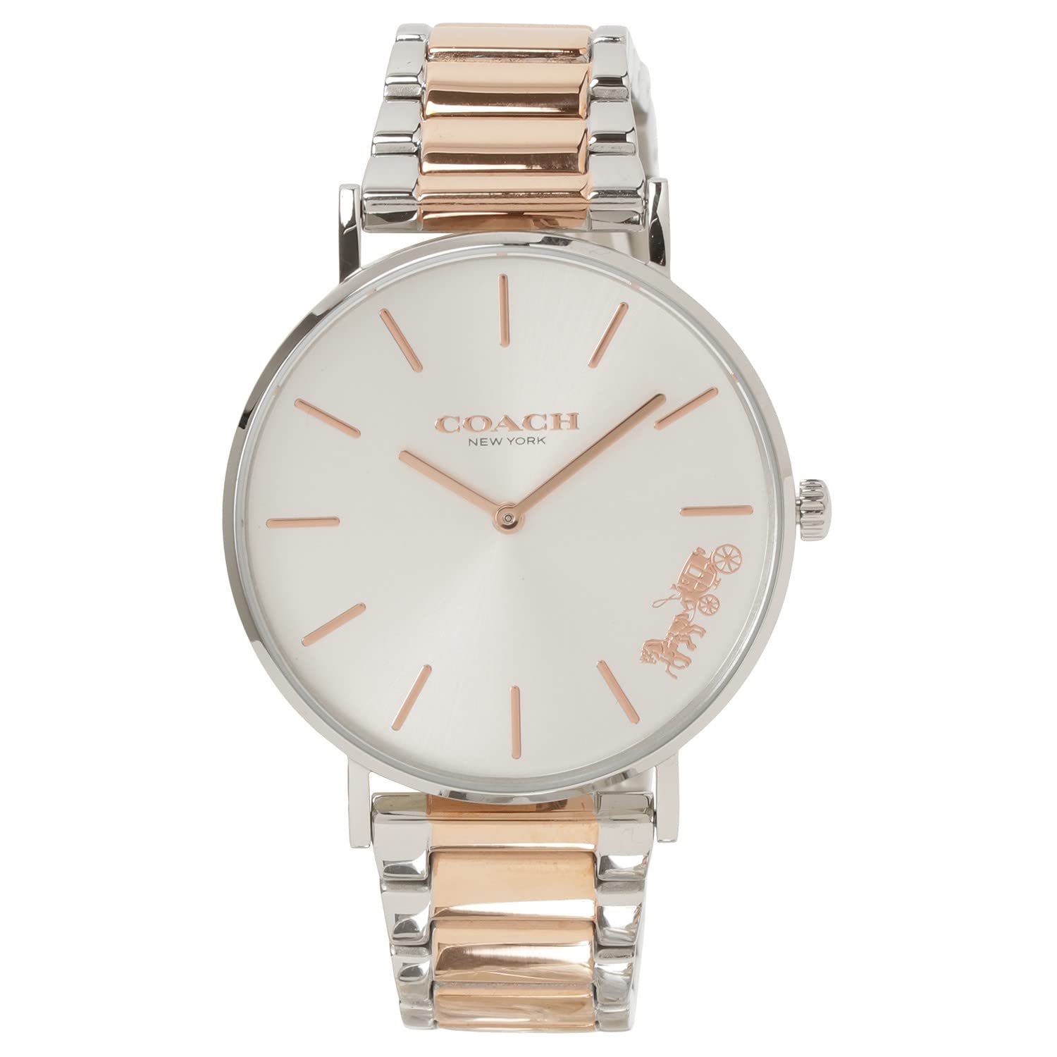 [Coach] Watch PERRY 14503346 Women's Rose Gold [*** products], Silver Rose Gold, bracelet type