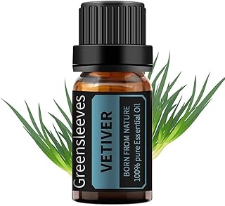 greensleeves 香根草精油 10 毫升,* 纯*香根草香味芳香*扩散器 10