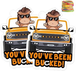 youve been bucked | buck buck bronco | buck yeah 野马标签