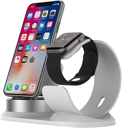 Iitrust Iphone 充电支架iitrust 3 In 1 Airpods Iwatch 充电支架iphone适用于所 型apple Watch Series 4 3 2 1 D528 C Slv 价格报价图片评测多少钱