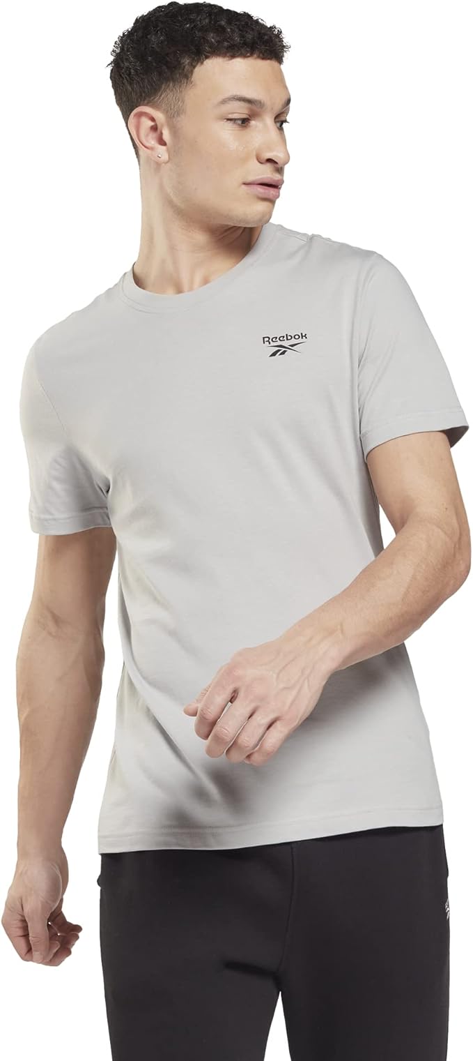 reebok 锐步 男士 ri 左胸 logo t 恤