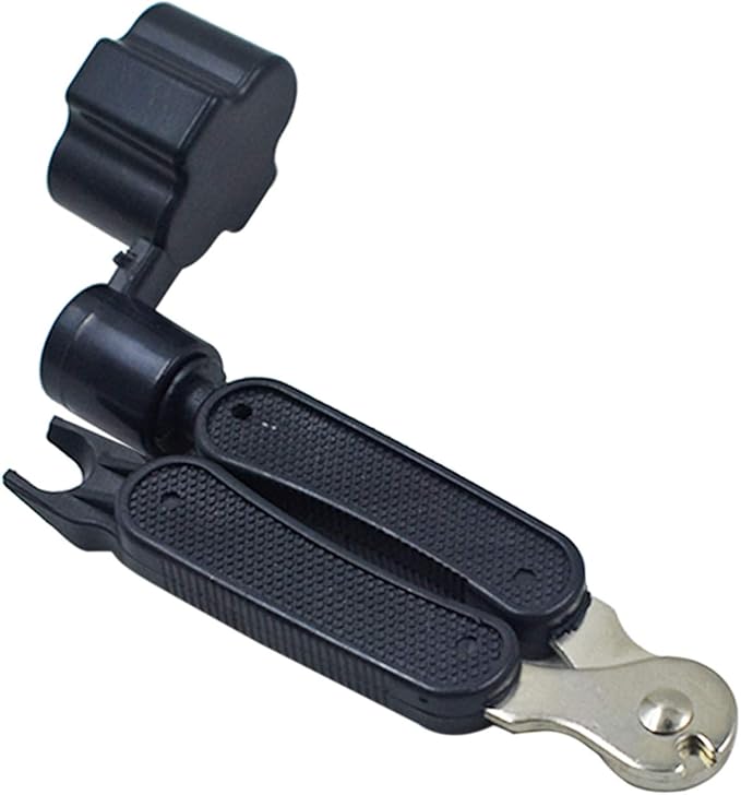 lixiongbao 吉他琴弦卷弦器开针器3合1多功能吉他维护工具/弦钉卷弦器