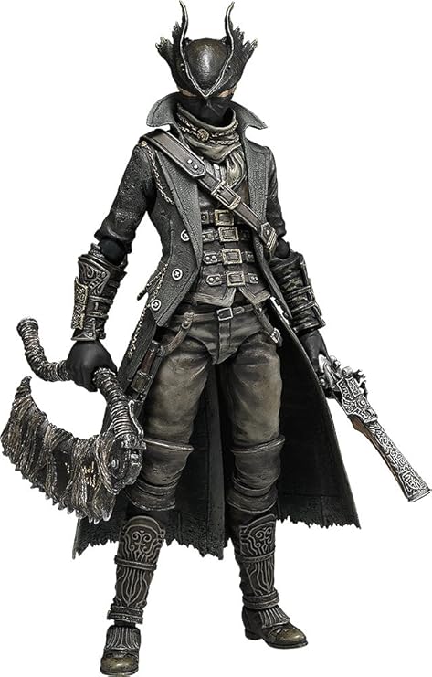 Max Factory Bloodborne Hunter Figma 可动公仔 玩具 亚马逊中国